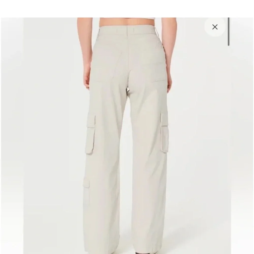 Hollister High Rise Baggy Cargo Pants‎ Woman’s 00R Waist 24R NWT
